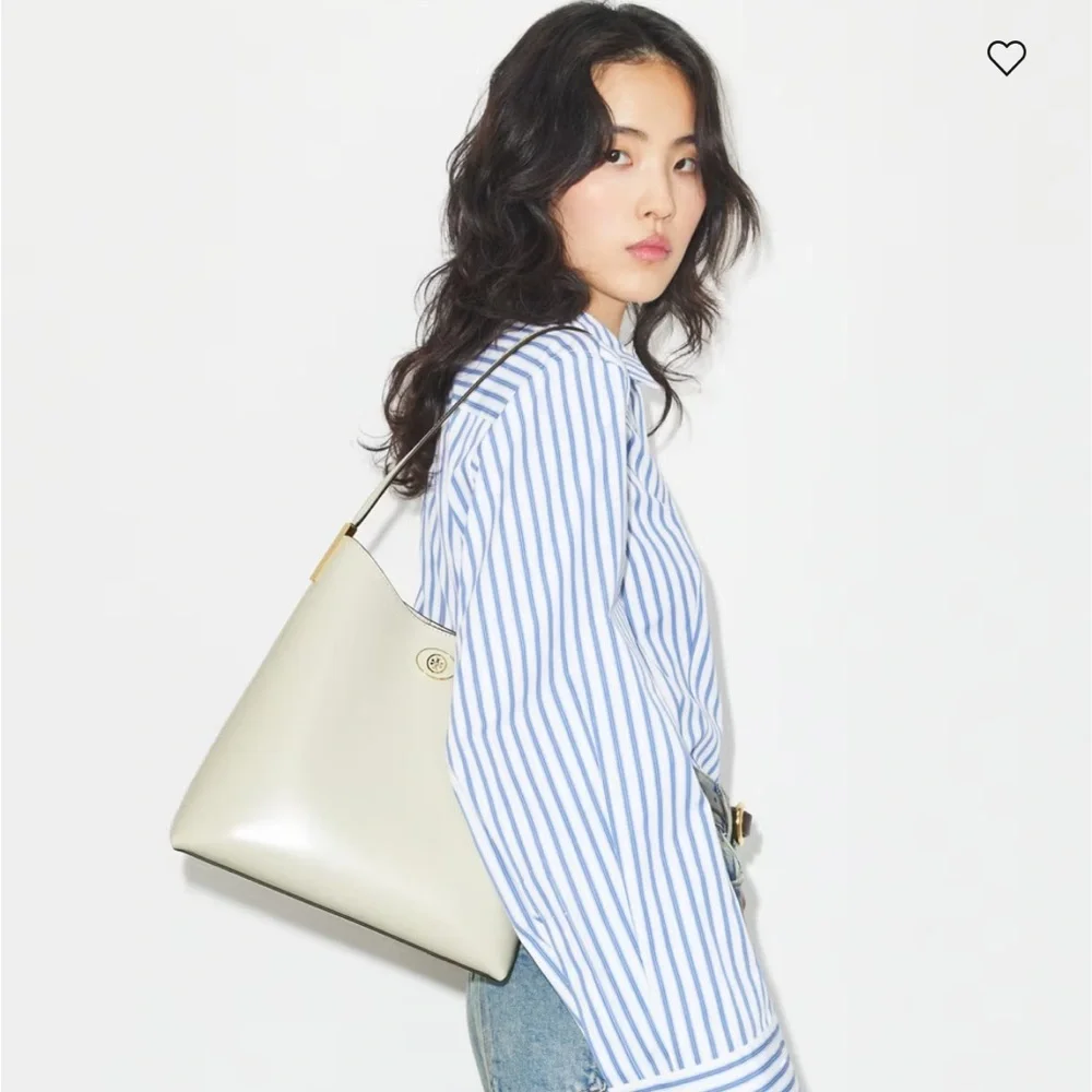 Tory Burch ROBINSON SPAZZOLATO HOBO BAG